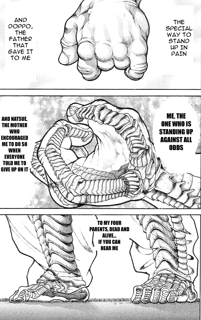 Hanma Baki Vol.16 Chapter 125 page 17 - Vol.16 Chapter 125: History vs Time and Space