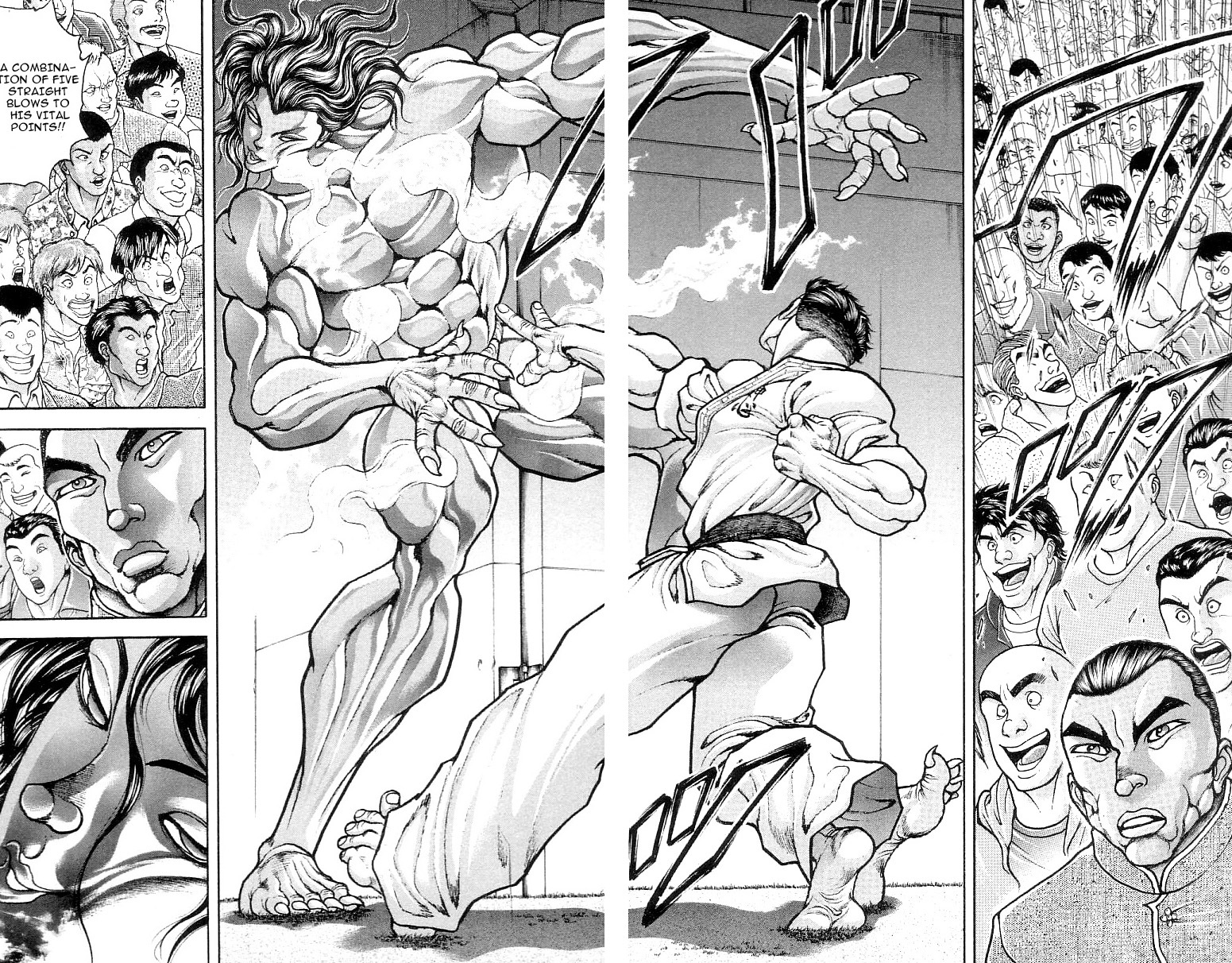 Hanma Baki Vol.16 Chapter 125 page 5 - Vol.16 Chapter 125: History vs Time and Space