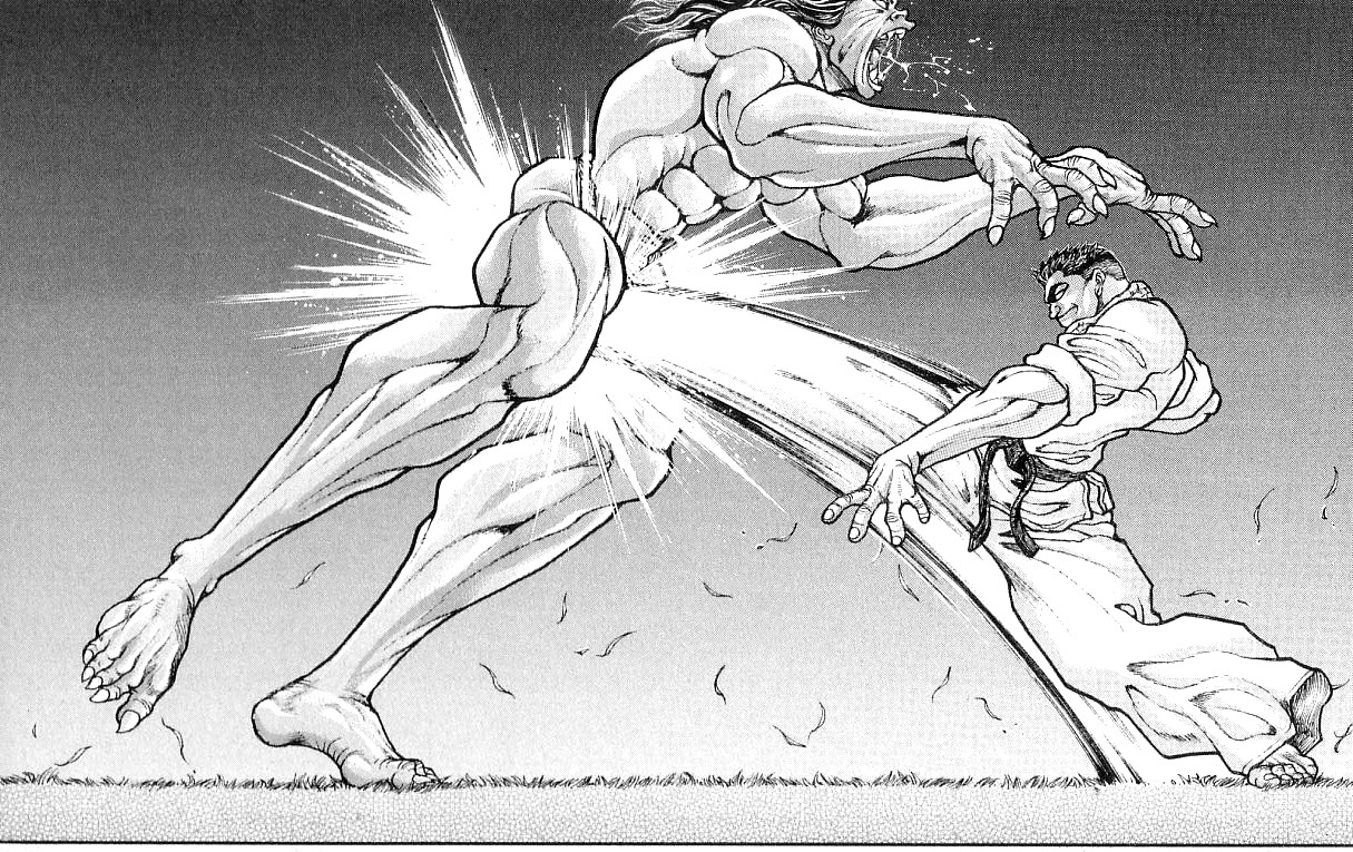 Hanma Baki Vol.16 Chapter 125 page 7 - Vol.16 Chapter 125: History vs Time and Space