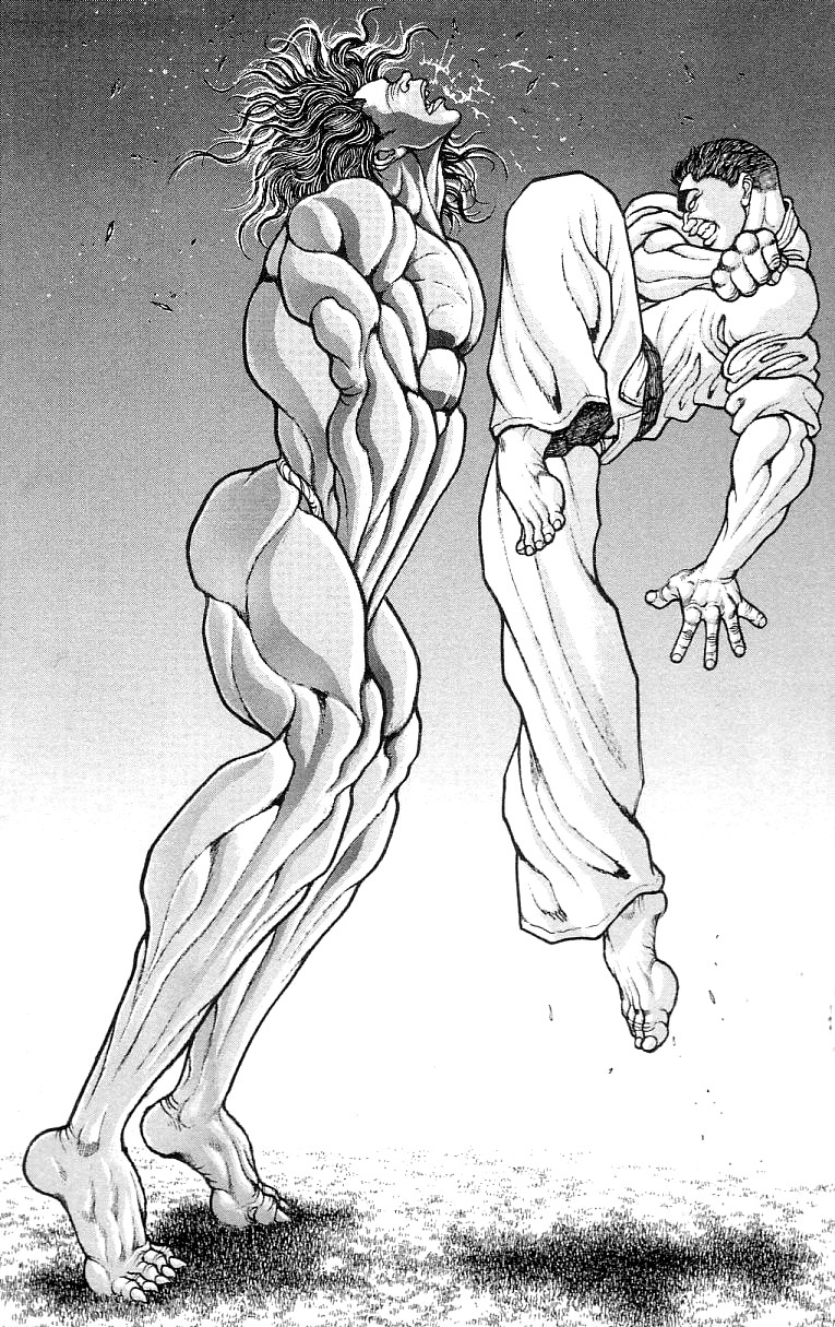Hanma Baki Vol.16 Chapter 125 page 9 - Vol.16 Chapter 125: History vs Time and Space