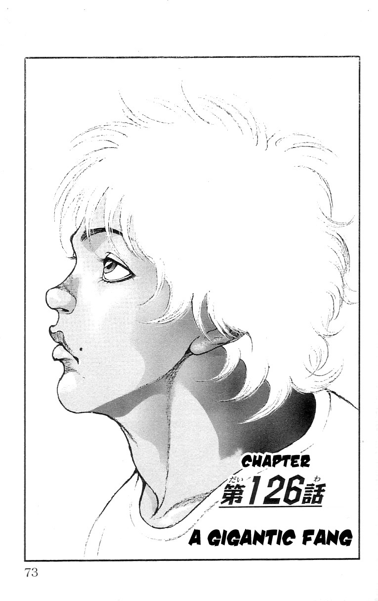 Hanma Baki Chapter 16.126 page 1 - Vol.16 Chapter 126: A Gigantic Fang