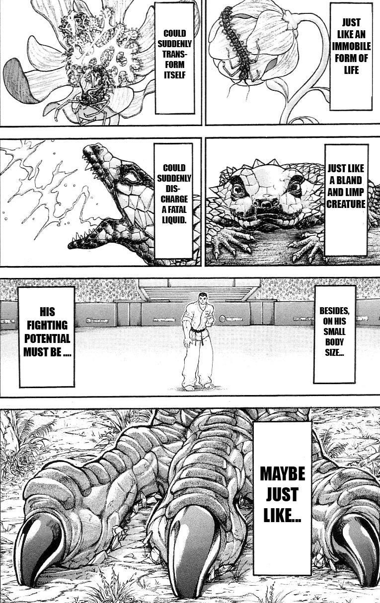 Hanma Baki Chapter 16.126 page 12 - Vol.16 Chapter 126: A Gigantic Fang