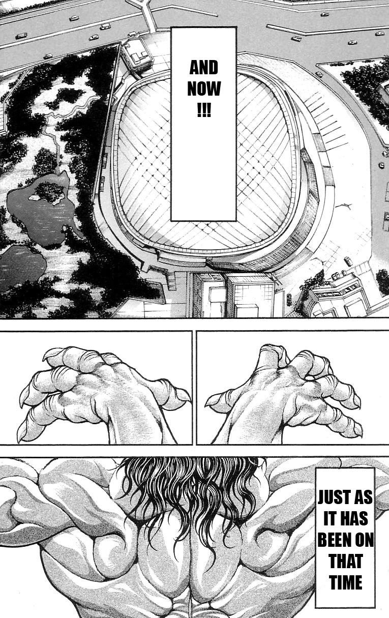 Hanma Baki Chapter 16.126 page 8 - Vol.16 Chapter 126: A Gigantic Fang