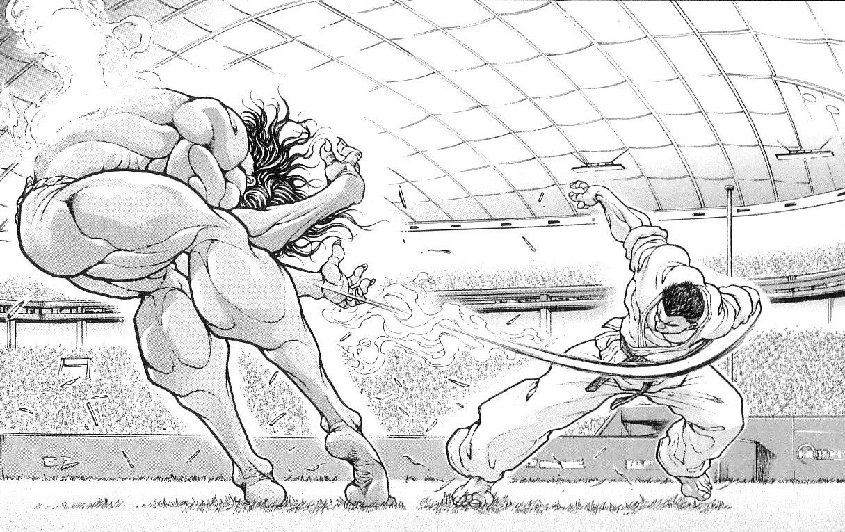 Hanma Baki Chapter 16.127 page 6 - Vol.16 Chapter 127: Hunting