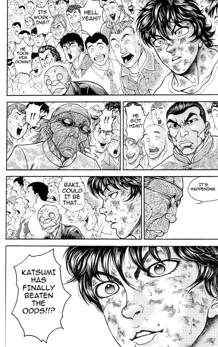 Hanma Baki Chapter 16.128 page 10 - Vol.16 Chapter 128: The Aerial Wall