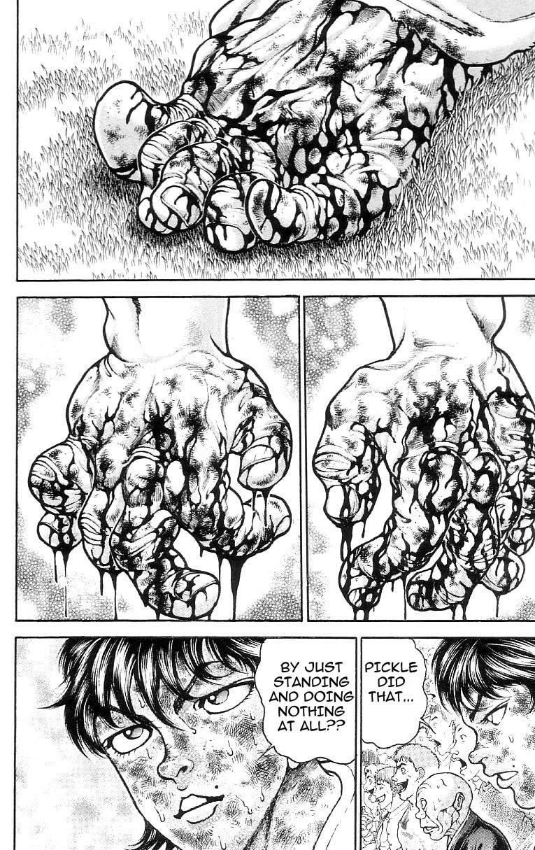 Hanma Baki Chapter 16.128 page 12 - Vol.16 Chapter 128: The Aerial Wall