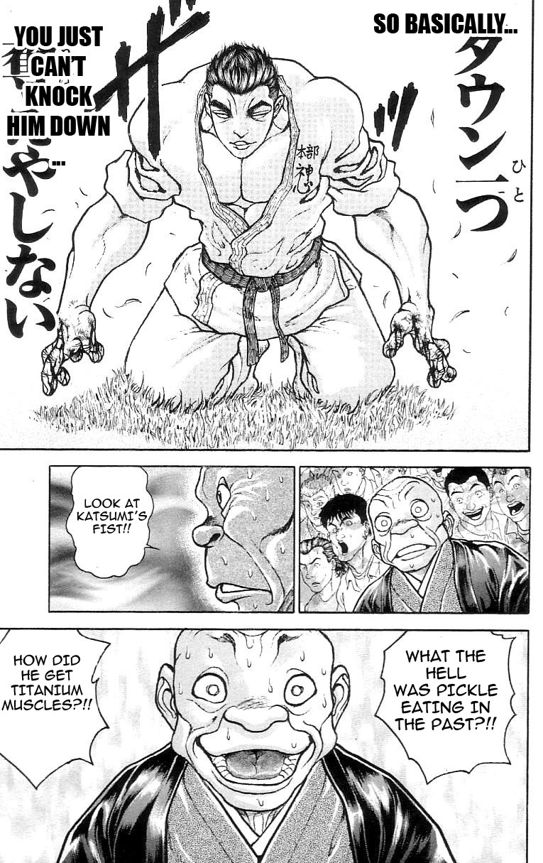 Hanma Baki Chapter 16.128 page 13 - Vol.16 Chapter 128: The Aerial Wall