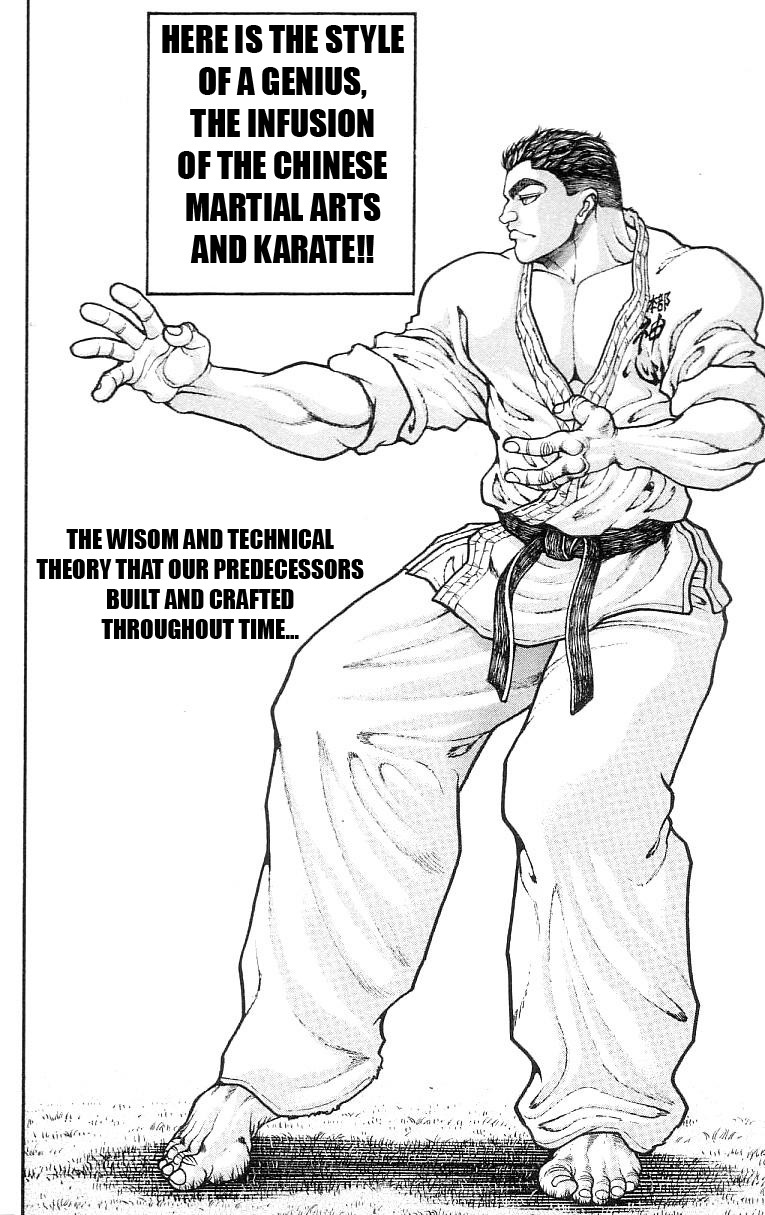 Hanma Baki Chapter 16.128 page 2 - Vol.16 Chapter 128: The Aerial Wall