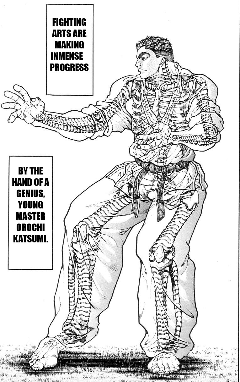 Hanma Baki Chapter 16.128 page 3 - Vol.16 Chapter 128: The Aerial Wall