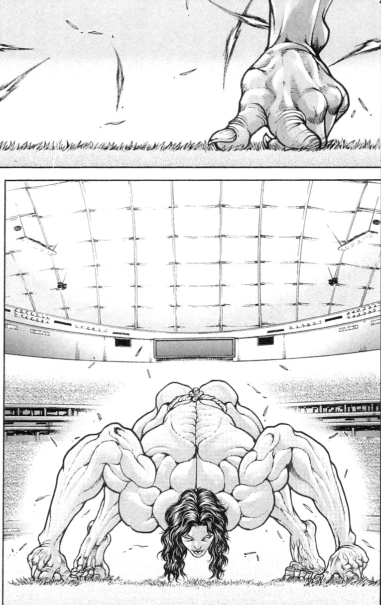 Hanma Baki Chapter 16.129 page 11 - Vol.16 Chapter 129: The Weight Difference