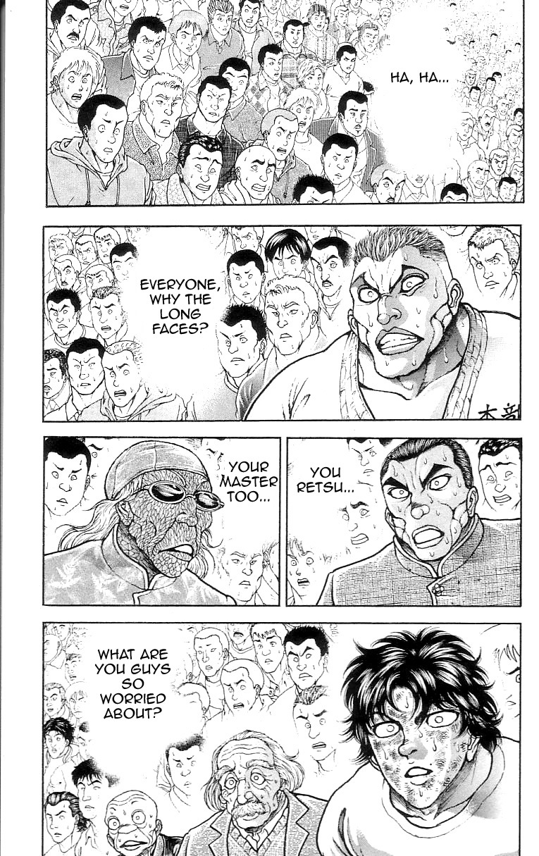 Hanma Baki Chapter 16.129 page 14 - Vol.16 Chapter 129: The Weight Difference