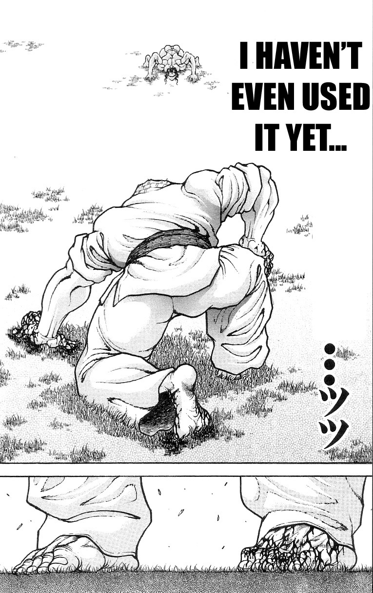 Hanma Baki Chapter 16.129 page 15 - Vol.16 Chapter 129: The Weight Difference