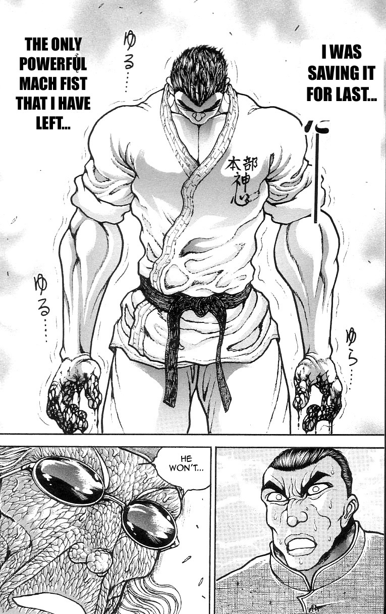 Hanma Baki Chapter 16.129 page 17 - Vol.16 Chapter 129: The Weight Difference
