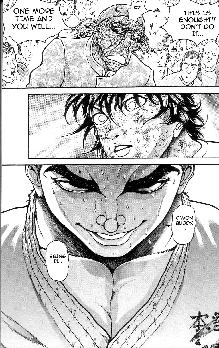Hanma Baki Chapter 16.129 page 18 - Vol.16 Chapter 129: The Weight Difference
