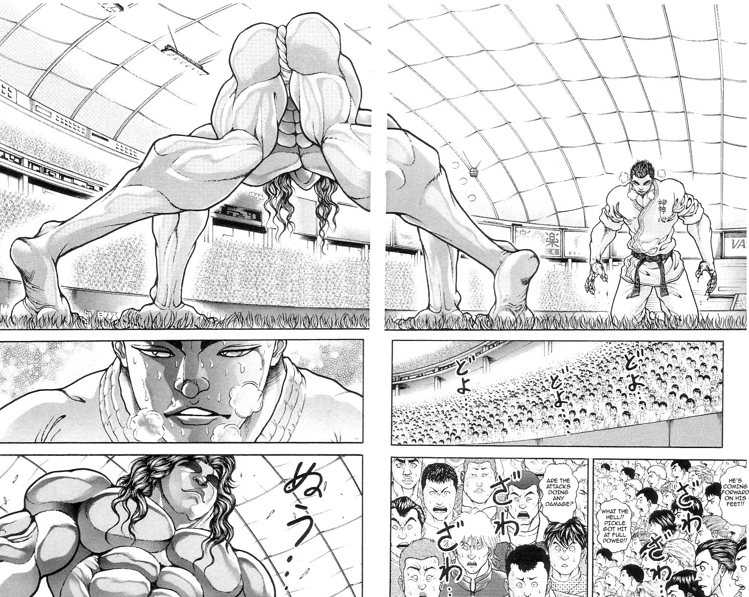 Hanma Baki Chapter 16.129 page 2 - Vol.16 Chapter 129: The Weight Difference