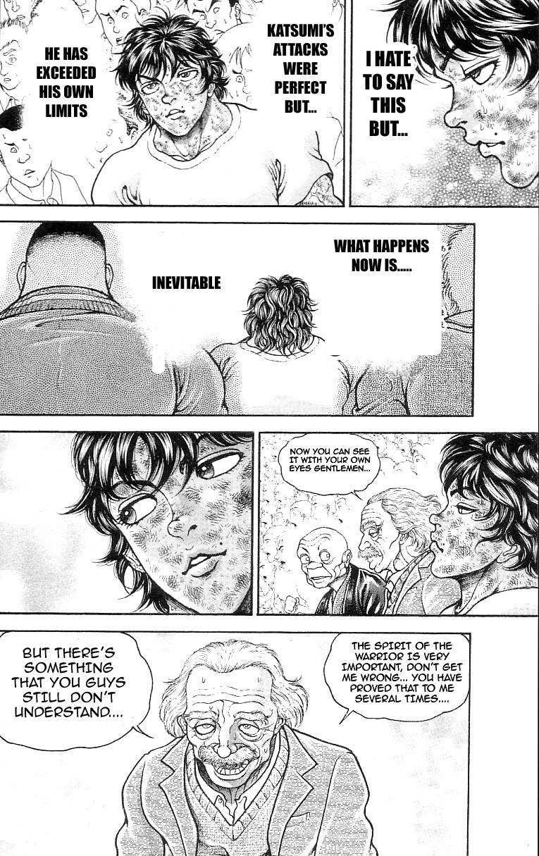 Hanma Baki Chapter 16.129 page 5 - Vol.16 Chapter 129: The Weight Difference