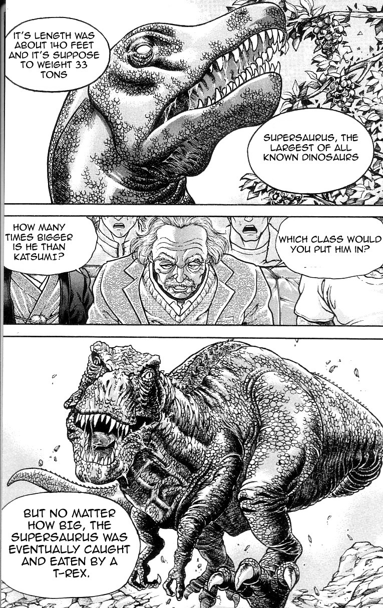 Hanma Baki Chapter 16.129 page 8 - Vol.16 Chapter 129: The Weight Difference