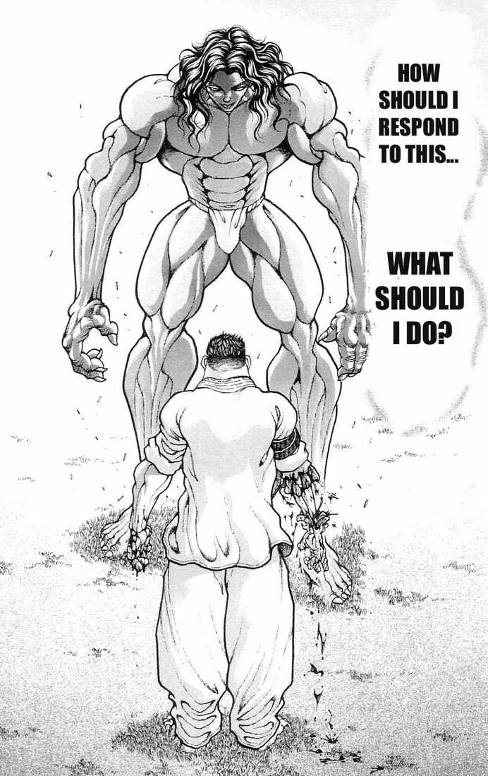 Hanma Baki Chapter 17.132 page 15 - Vol.17 Chapter 132: A victory roar