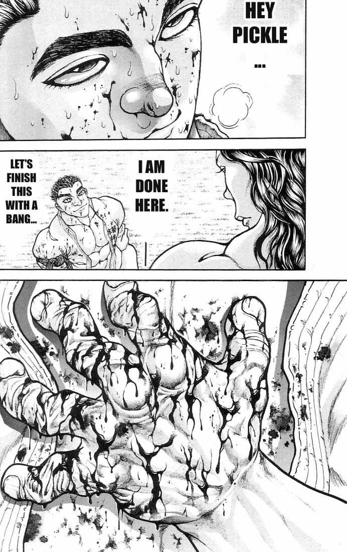 Hanma Baki Chapter 17.132 page 17 - Vol.17 Chapter 132: A victory roar