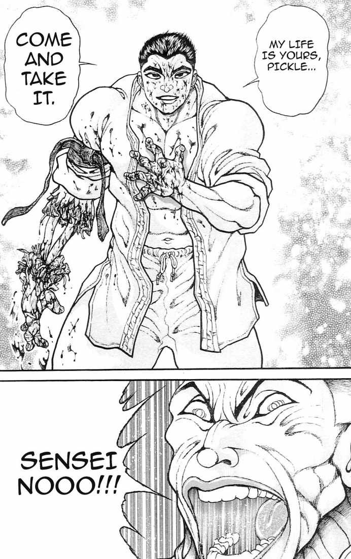 Hanma Baki Chapter 17.132 page 18 - Vol.17 Chapter 132: A victory roar