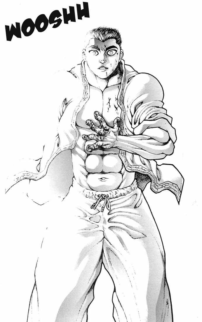 Hanma Baki Chapter 17.132 page 19 - Vol.17 Chapter 132: A victory roar