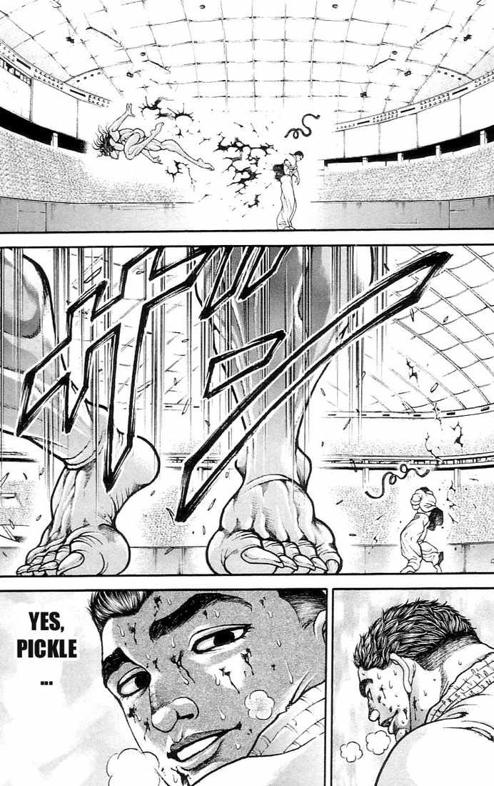Hanma Baki Chapter 17.132 page 20 - Vol.17 Chapter 132: A victory roar