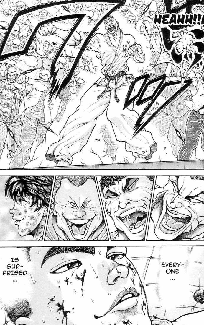 Hanma Baki Chapter 17.132 page 3 - Vol.17 Chapter 132: A victory roar