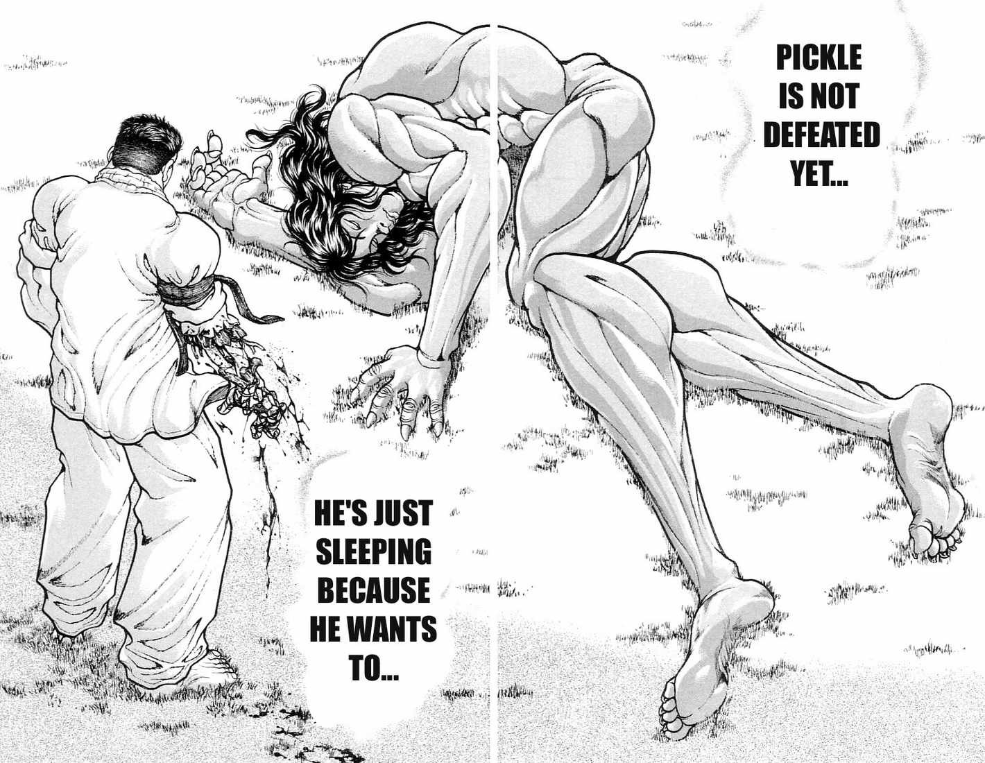 Hanma Baki Chapter 17.132 page 4 - Vol.17 Chapter 132: A victory roar