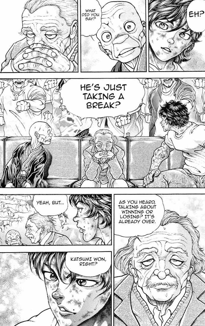 Hanma Baki Chapter 17.132 page 5 - Vol.17 Chapter 132: A victory roar
