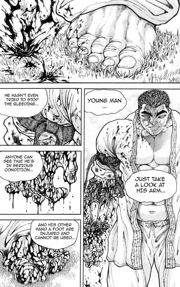 Hanma Baki Chapter 17.132 page 6 - Vol.17 Chapter 132: A victory roar