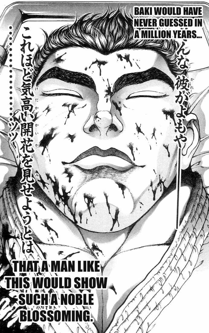 Hanma Baki Chapter 17.135 page 12 - Vol.17 Chapter 135: The Blossoming