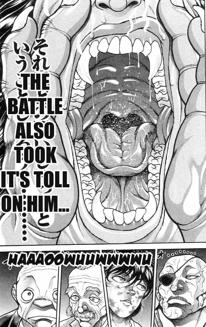 Hanma Baki Chapter 17.135 page 18 - Vol.17 Chapter 135: The Blossoming