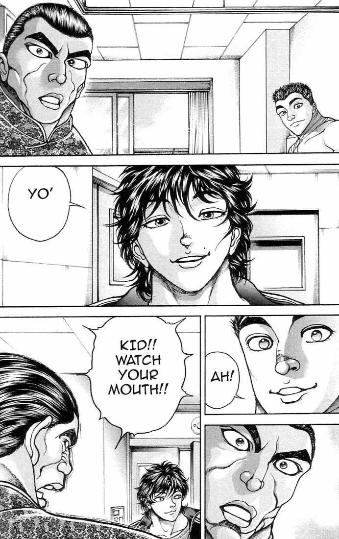 Hanma Baki Chapter 17.136 page 14 - Vol.17 Chapter 136: China & Japan collaboration