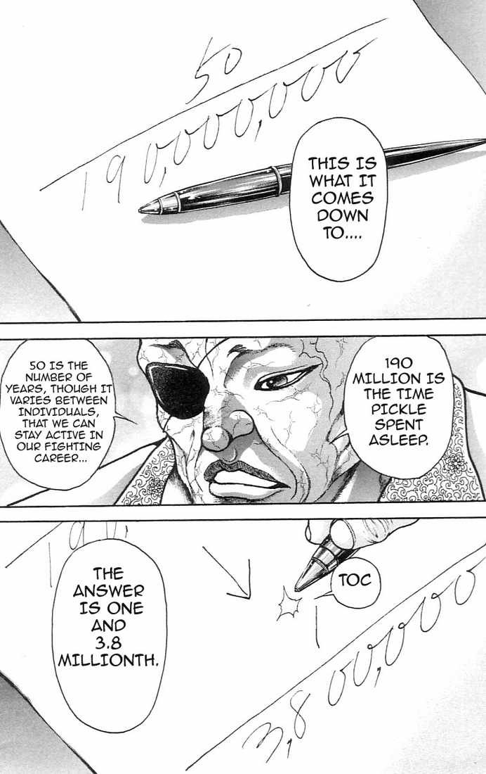 Hanma Baki Chapter 17.138 page 14 - Vol.17 Chapter 138: His Sphere
