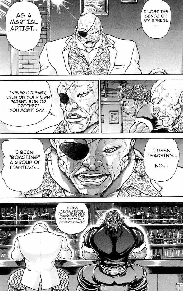Hanma Baki Chapter 17.138 page 9 - Vol.17 Chapter 138: His Sphere