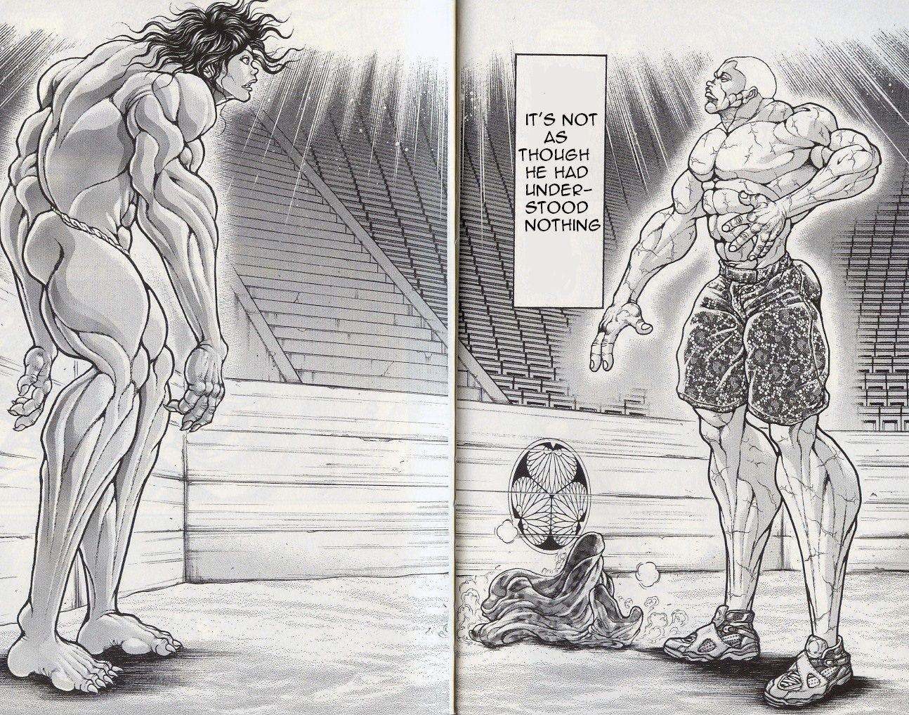 Hanma Baki Chapter 18.140 page 4 - Vol.18 Chapter 140: Tooth vs Fang