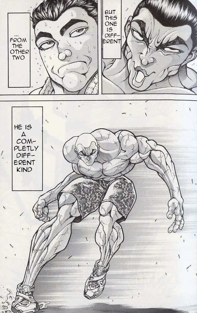 Hanma Baki Chapter 18.140 page 8 - Vol.18 Chapter 140: Tooth vs Fang