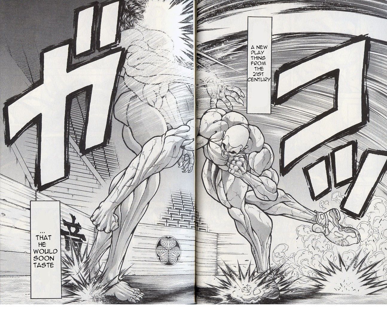Hanma Baki Chapter 18.140 page 9 - Vol.18 Chapter 140: Tooth vs Fang