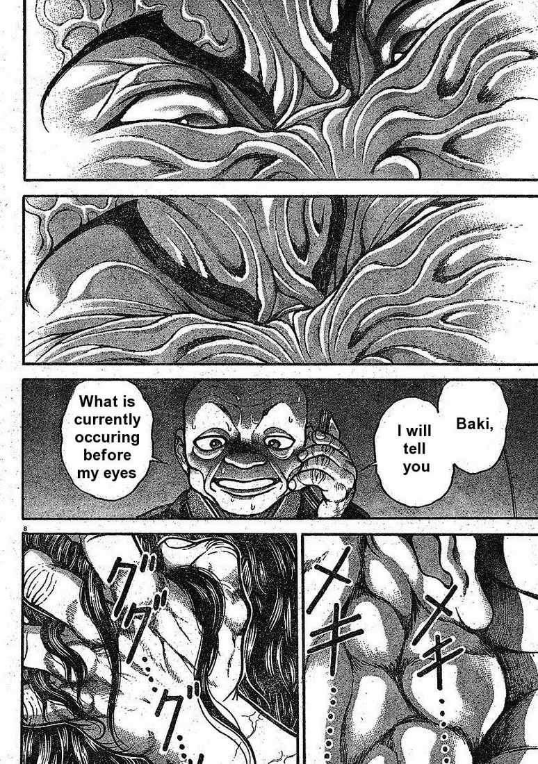 Hanma Baki Vol.18 Chapter 141 page 10 - Vol.18 Chapter 141: Chewed