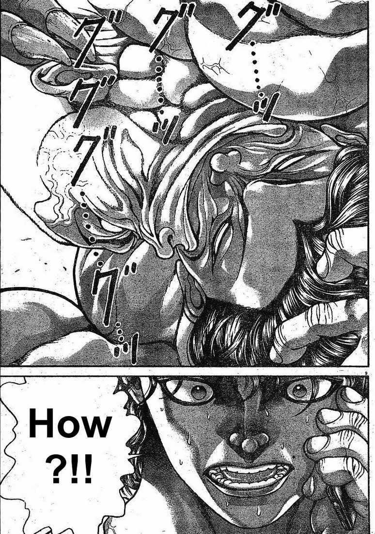 Hanma Baki Vol.18 Chapter 141 page 11 - Vol.18 Chapter 141: Chewed