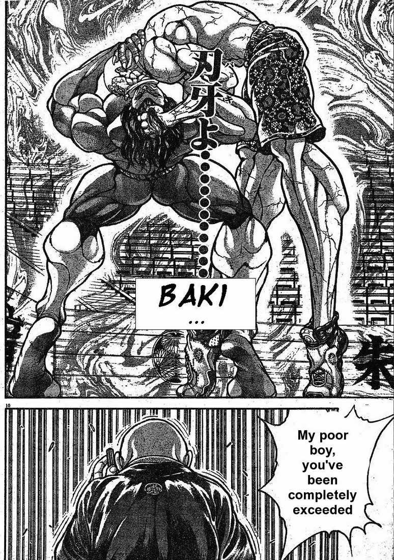 Hanma Baki Vol.18 Chapter 141 page 12 - Vol.18 Chapter 141: Chewed