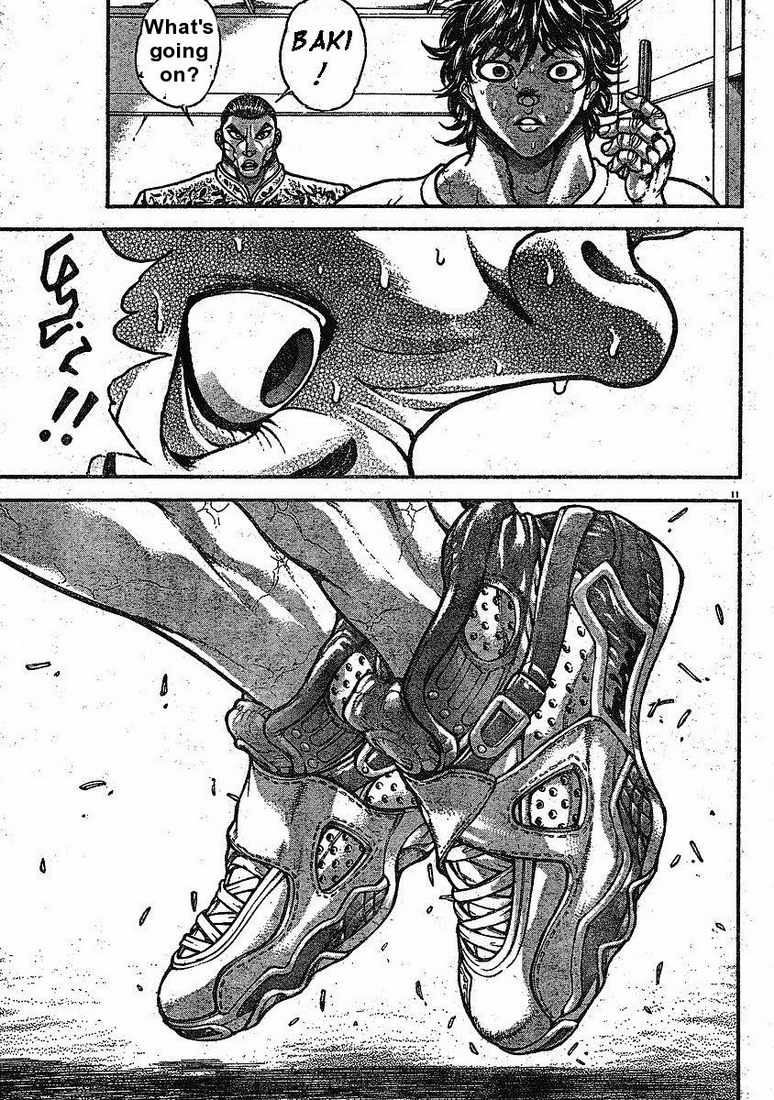 Hanma Baki Vol.18 Chapter 141 page 13 - Vol.18 Chapter 141: Chewed