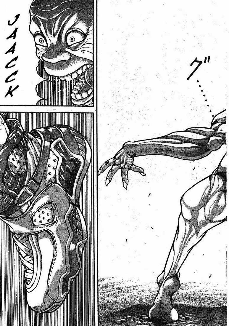 Hanma Baki Vol.18 Chapter 141 page 14 - Vol.18 Chapter 141: Chewed