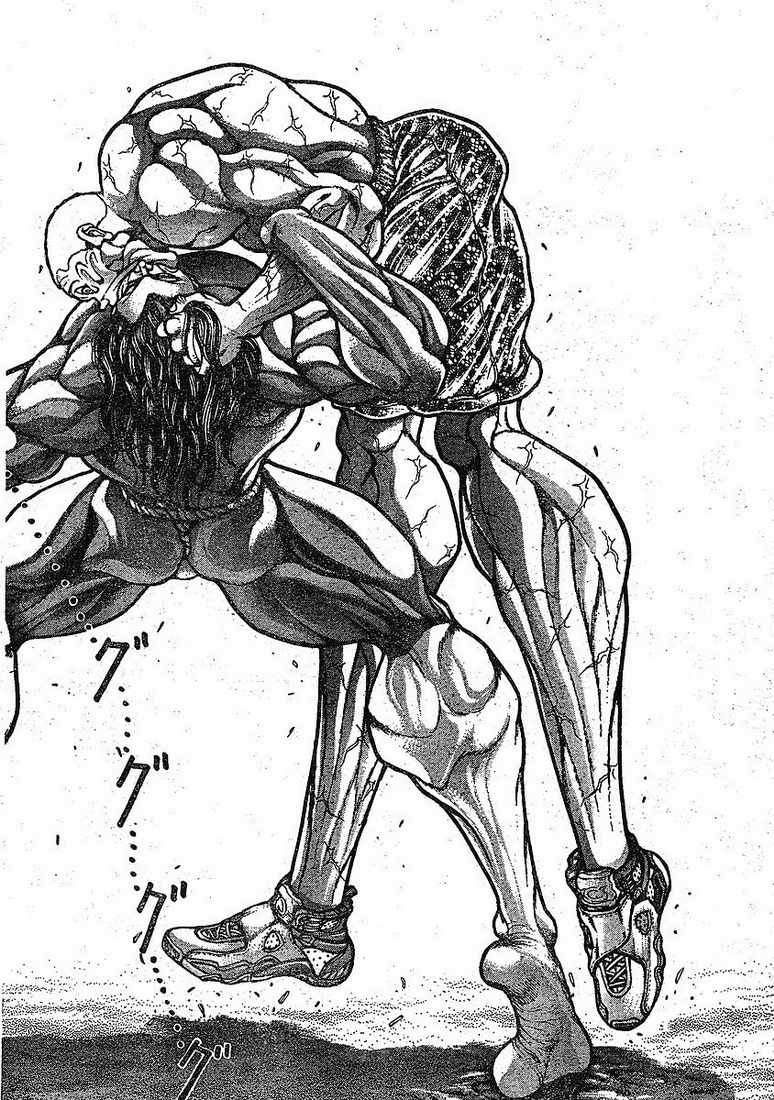 Hanma Baki Vol.18 Chapter 141 page 15 - Vol.18 Chapter 141: Chewed