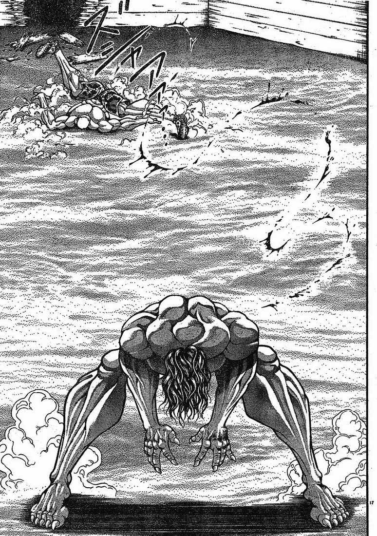 Hanma Baki Vol.18 Chapter 141 page 19 - Vol.18 Chapter 141: Chewed