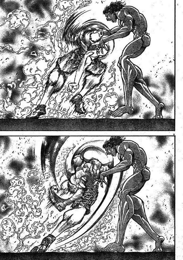 Hanma Baki Chapter 18.142 page 10 - Vol.18 Chapter 142: Strongest Blow