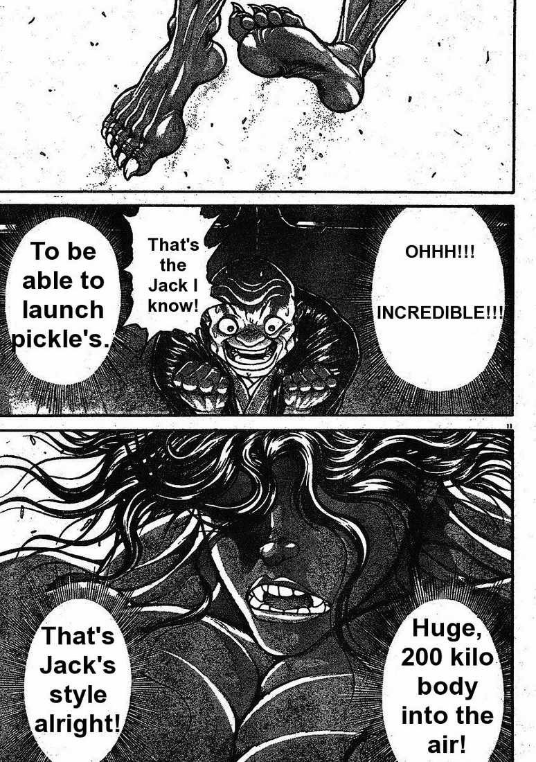 Hanma Baki Chapter 18.142 page 11 - Vol.18 Chapter 142: Strongest Blow