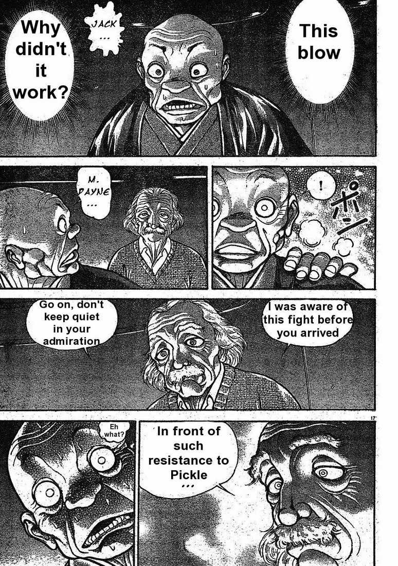 Hanma Baki Chapter 18.142 page 17 - Vol.18 Chapter 142: Strongest Blow