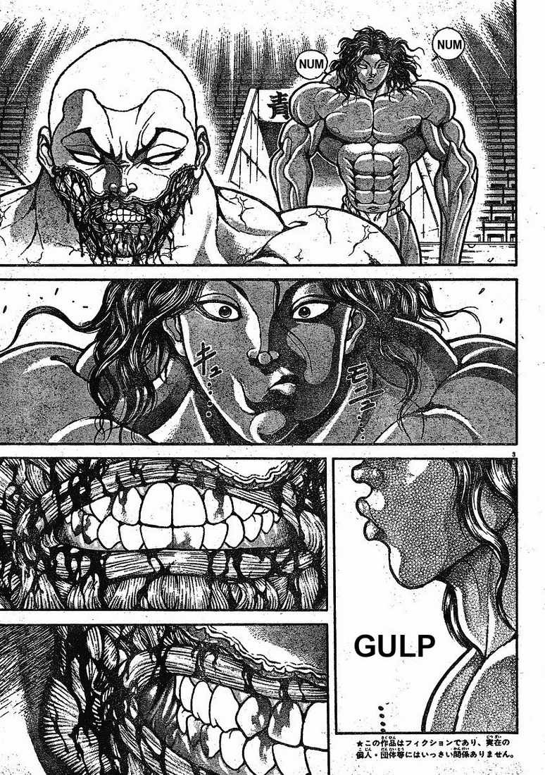 Hanma Baki Chapter 18.142 page 3 - Vol.18 Chapter 142: Strongest Blow