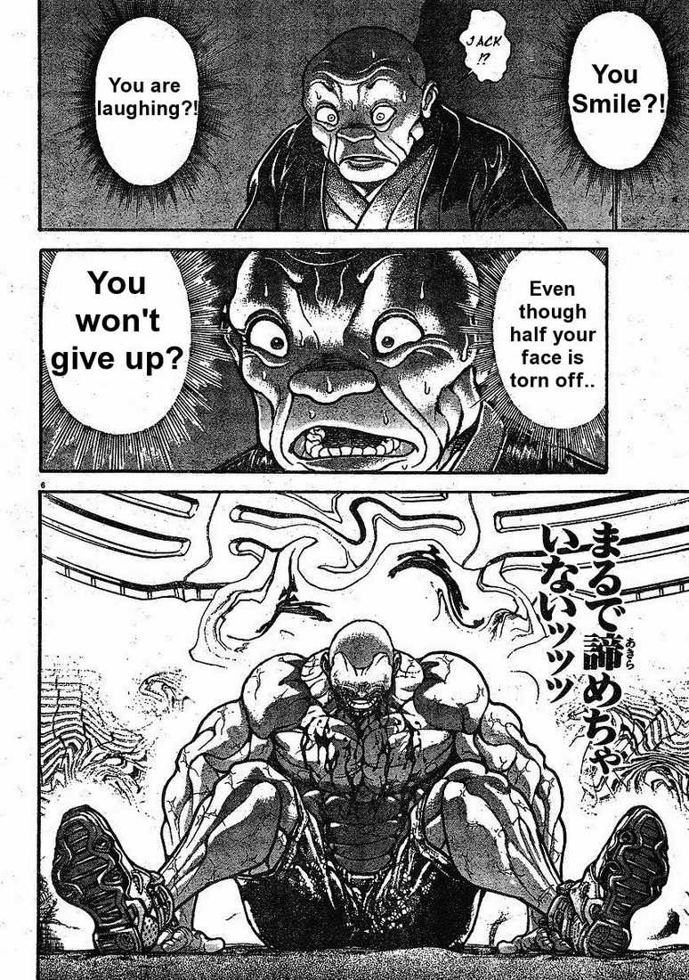 Hanma Baki Chapter 18.142 page 6 - Vol.18 Chapter 142: Strongest Blow